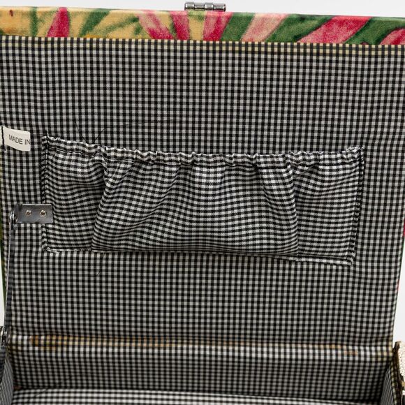 Hand made Cigar box purse case beaded handle - Picture 11 of 11